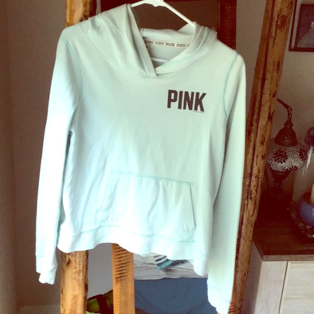 Victoria Secrets PINK Teal Sweater